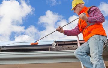 Mawsley Village soft wash roof cleaning